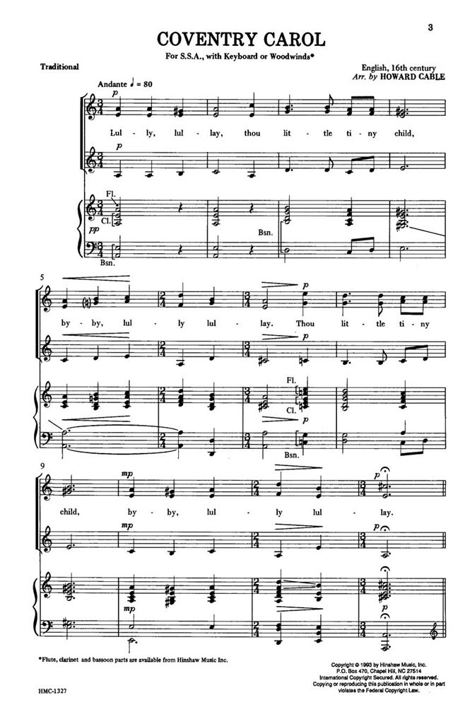 Coventry Carol